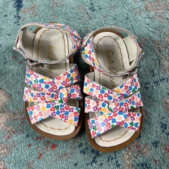 Saltwater Sun Sans Ditsy Sandals 5 - Picture 1 of 3